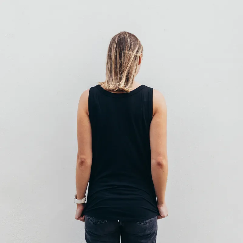 Zuma Jay Olive Singlet Black-3